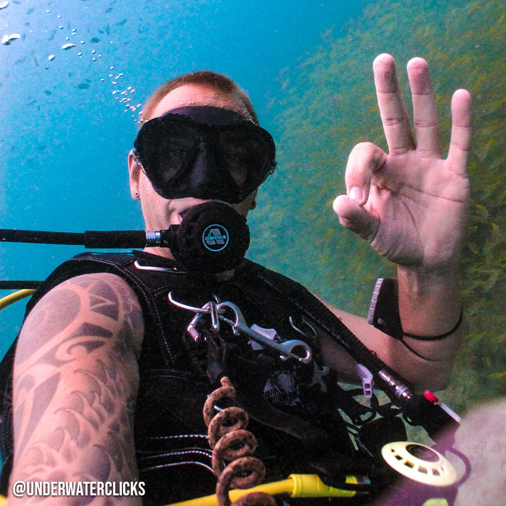 Andy Jennings Underwater clicks Diving Samae San Island Pattaya Thailand