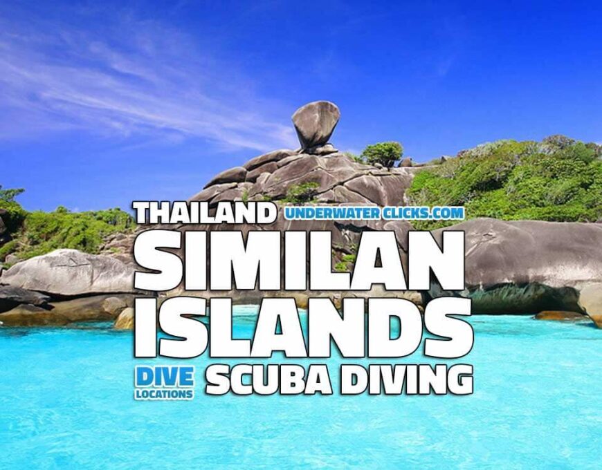 Scuba Diving Location - Similan Islands Thailand