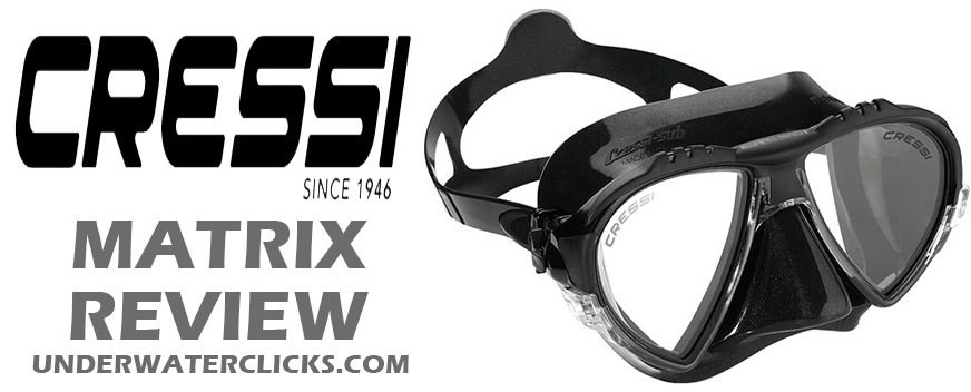 Cressi Matrix Dive Mask Gear Reviews Underwaterclicks.com