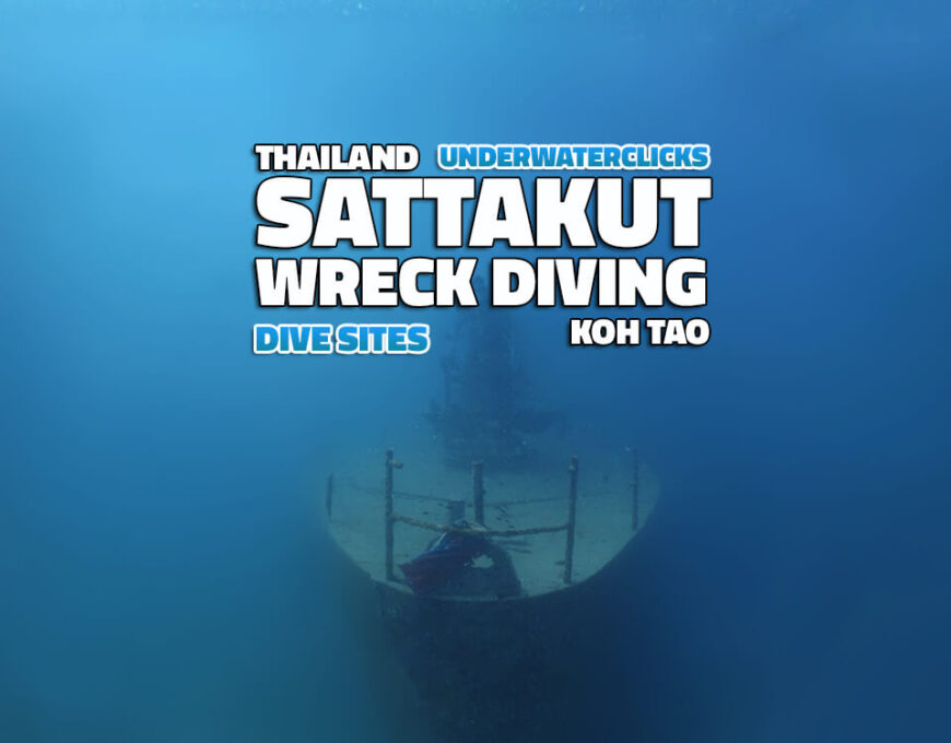 scuba diving locations - HTMS Sattakut Koh Tao Wreck Dives Thailand