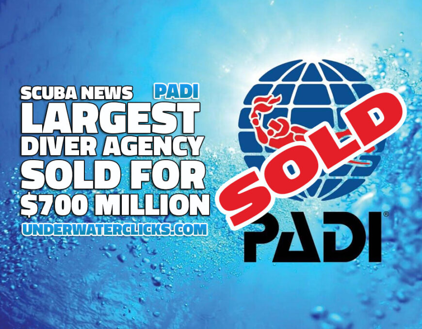 PADI Diver Agency Sold for 700-million 2017