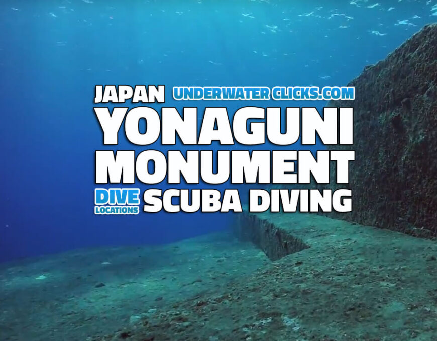 Scuba Diving Yonaguni underwater Pyramid monument japan