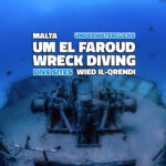 MV Um El Faroud wreck diving Malta