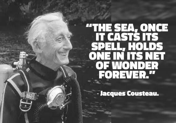 jacques cousteau quotes